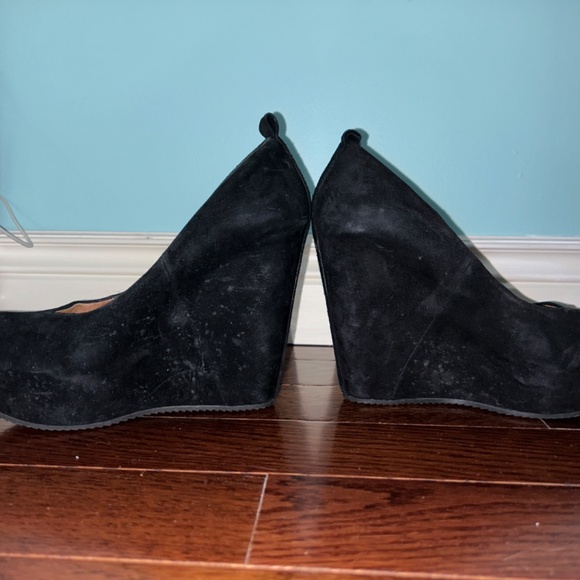 Platform suede shoes - Picture 4 of 5